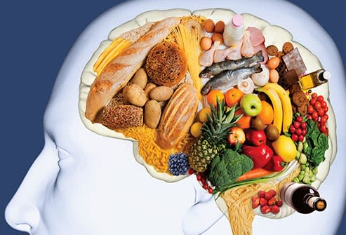 Food is good for a healthy mind